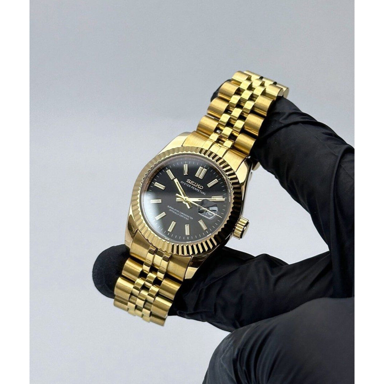 Seiko Datejust "Gold Onyx" Custom