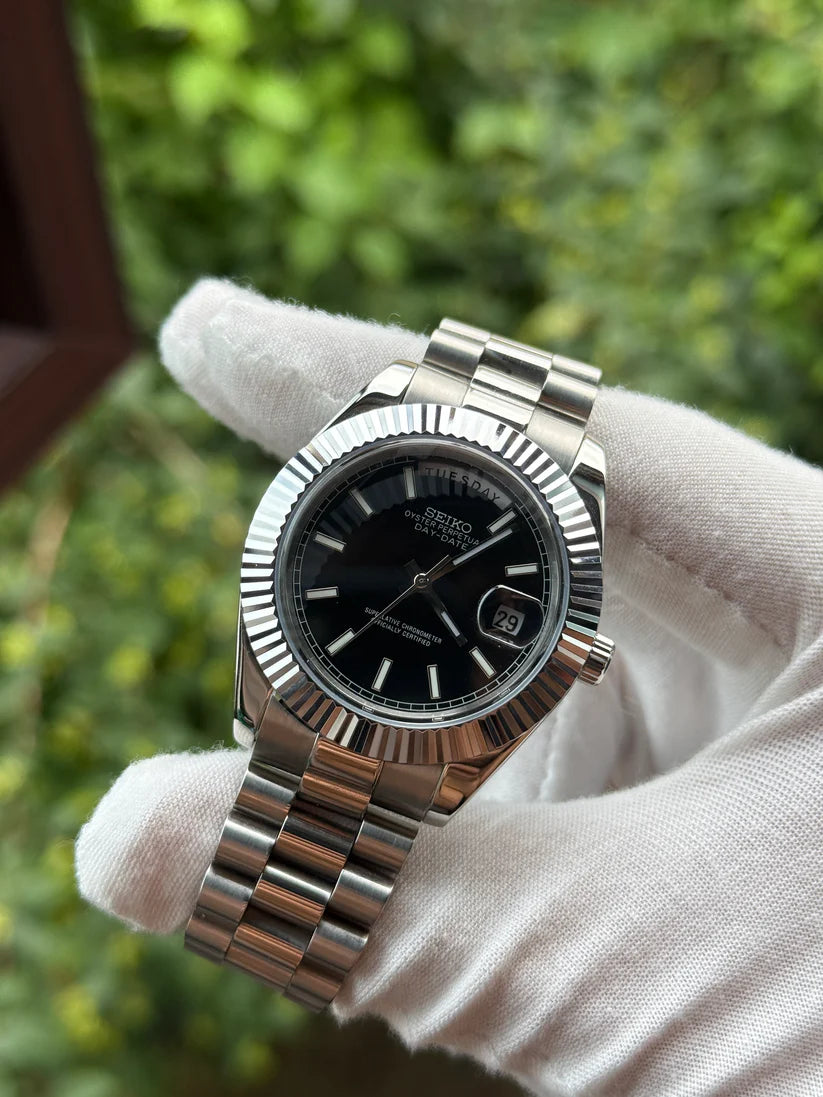 Seiko "Black Onyx" Day-Date  Luxury