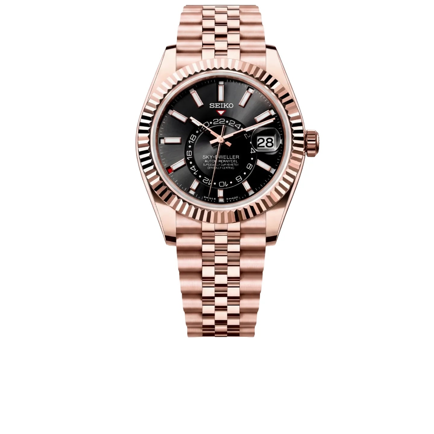 Seiko Custom Mod | Sky Dweller Rose Gold