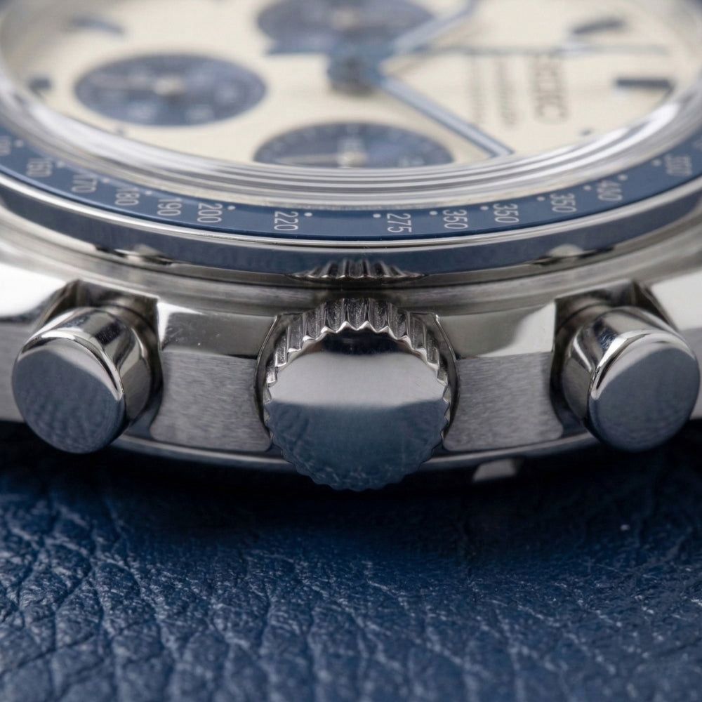 Omega Speed Seiko Custom Mod  |   Snoopy  Blue