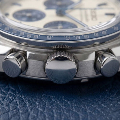 Omega Speed Seiko Custom Mod  |   Snoopy  Blue