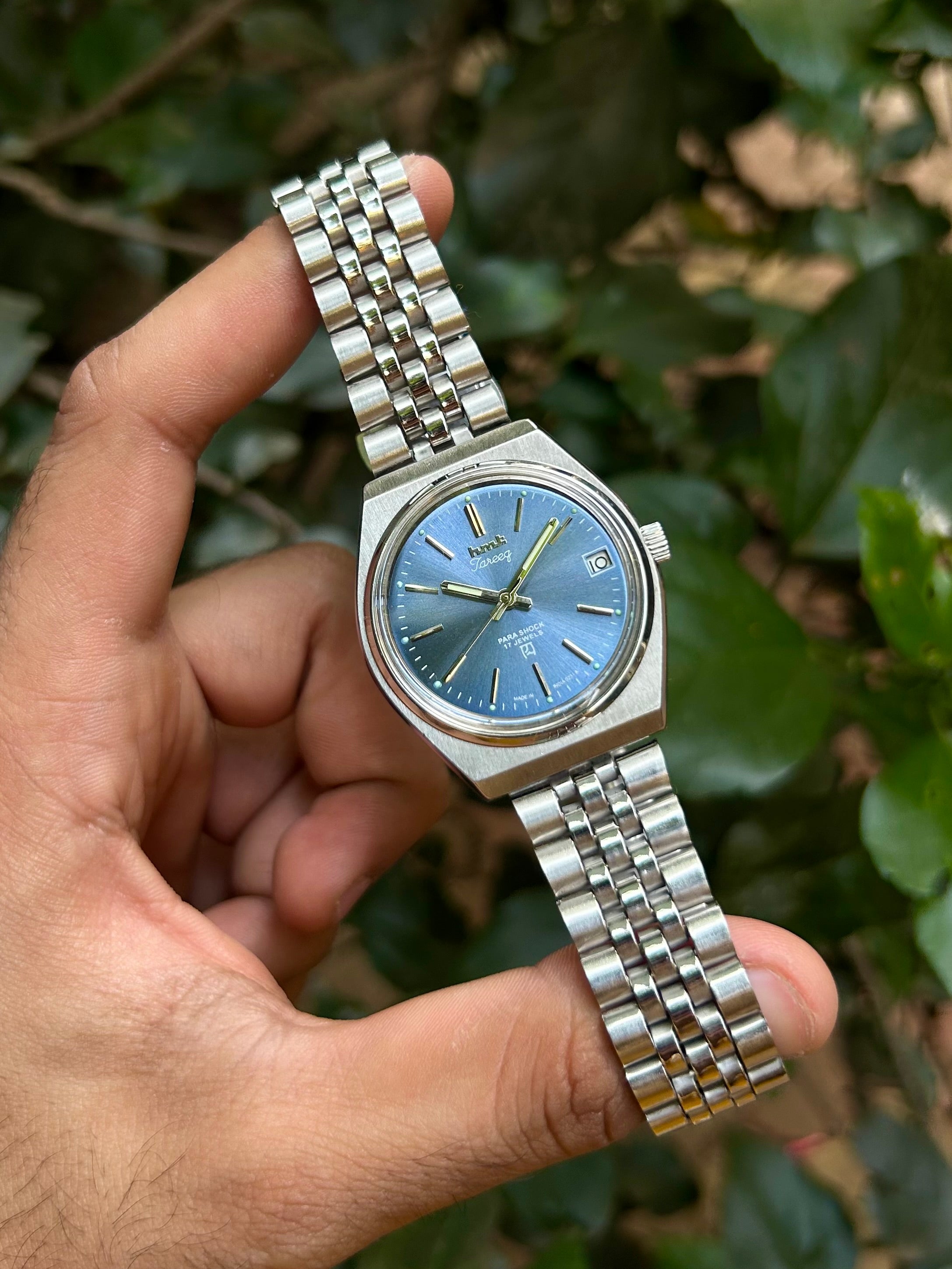 HMT TAREEQ- BLUE SUNBURST