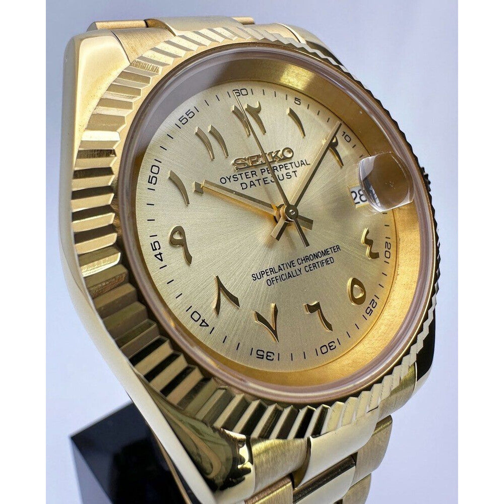 Seiko "Imperial Arabic" Datejust Homage