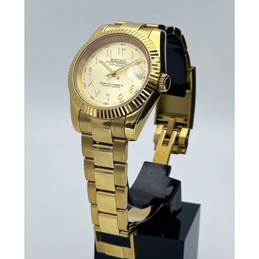 Seiko "Imperial Arabic" Datejust Homage