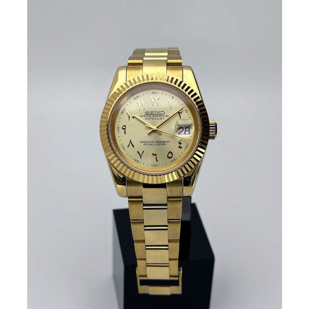 Seiko "Imperial Arabic" Datejust Homage