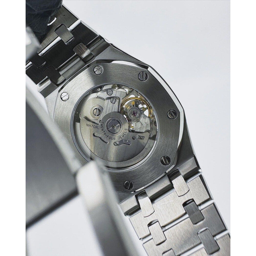 Seiko Mod: "Silver Rose Skeleton" Royal Oak Homage