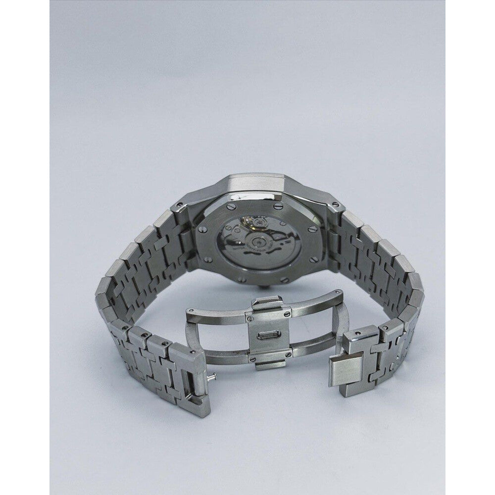 Seiko Mod: "Silver Rose Skeleton" Royal Oak Homage