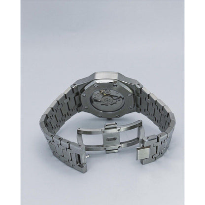 Seiko Mod: "Silver Rose Skeleton" Royal Oak Homage
