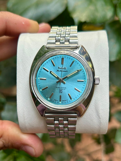 HMT Kohinoor IceBlue Sunburst Mod