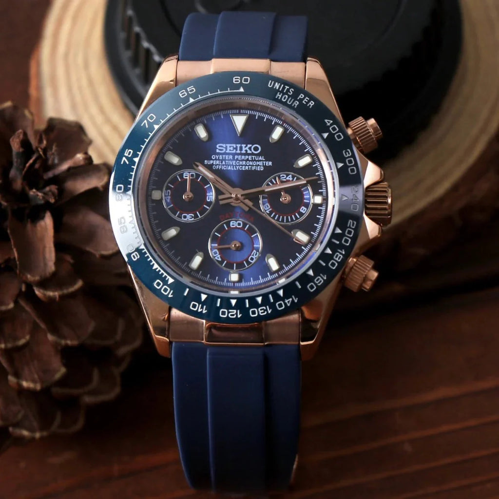 Daytona Seiko Custom Mod
 |  Royal  Blue