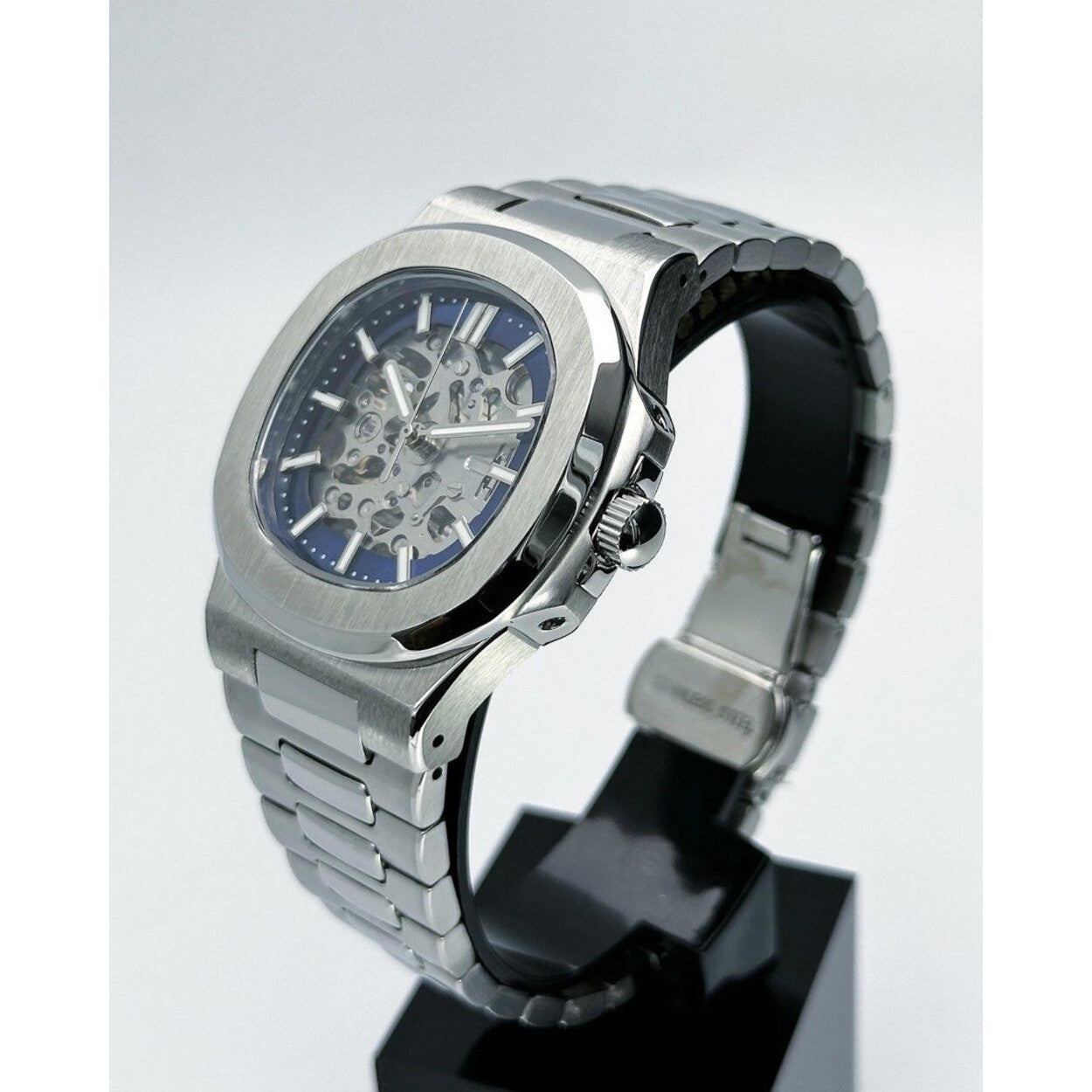 Seiko  "Nautilus Skeleton" Blue Edition