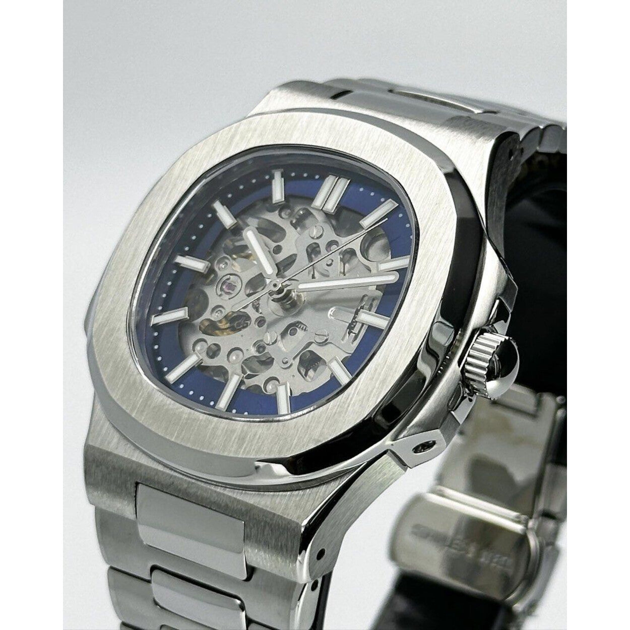 Seiko  "Nautilus Skeleton" Blue Edition