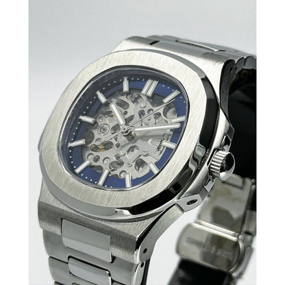 Seiko  "Nautilus Skeleton" Blue Edition