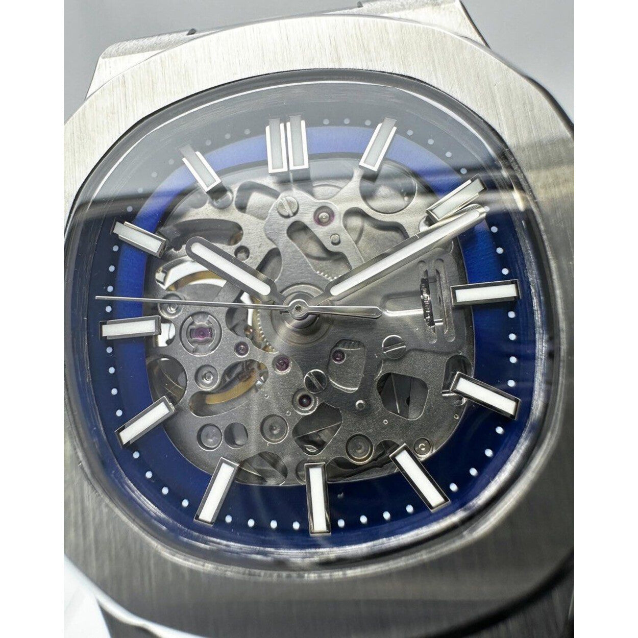 Seiko  "Nautilus Skeleton" Blue Edition