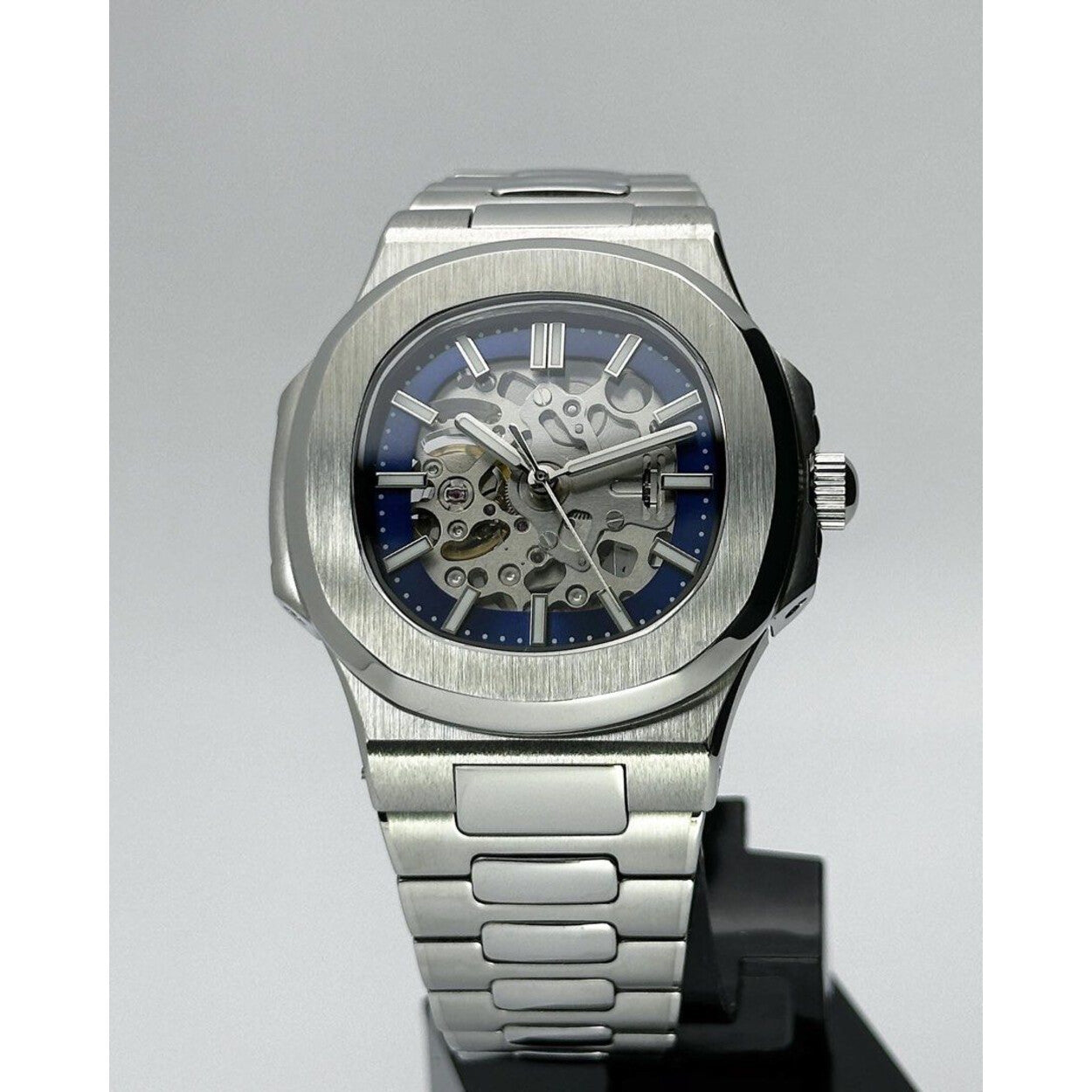 Seiko  "Nautilus Skeleton" Blue Edition