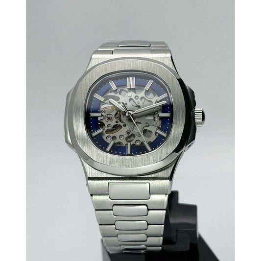 Seiko  "Nautilus Skeleton" Blue Edition
