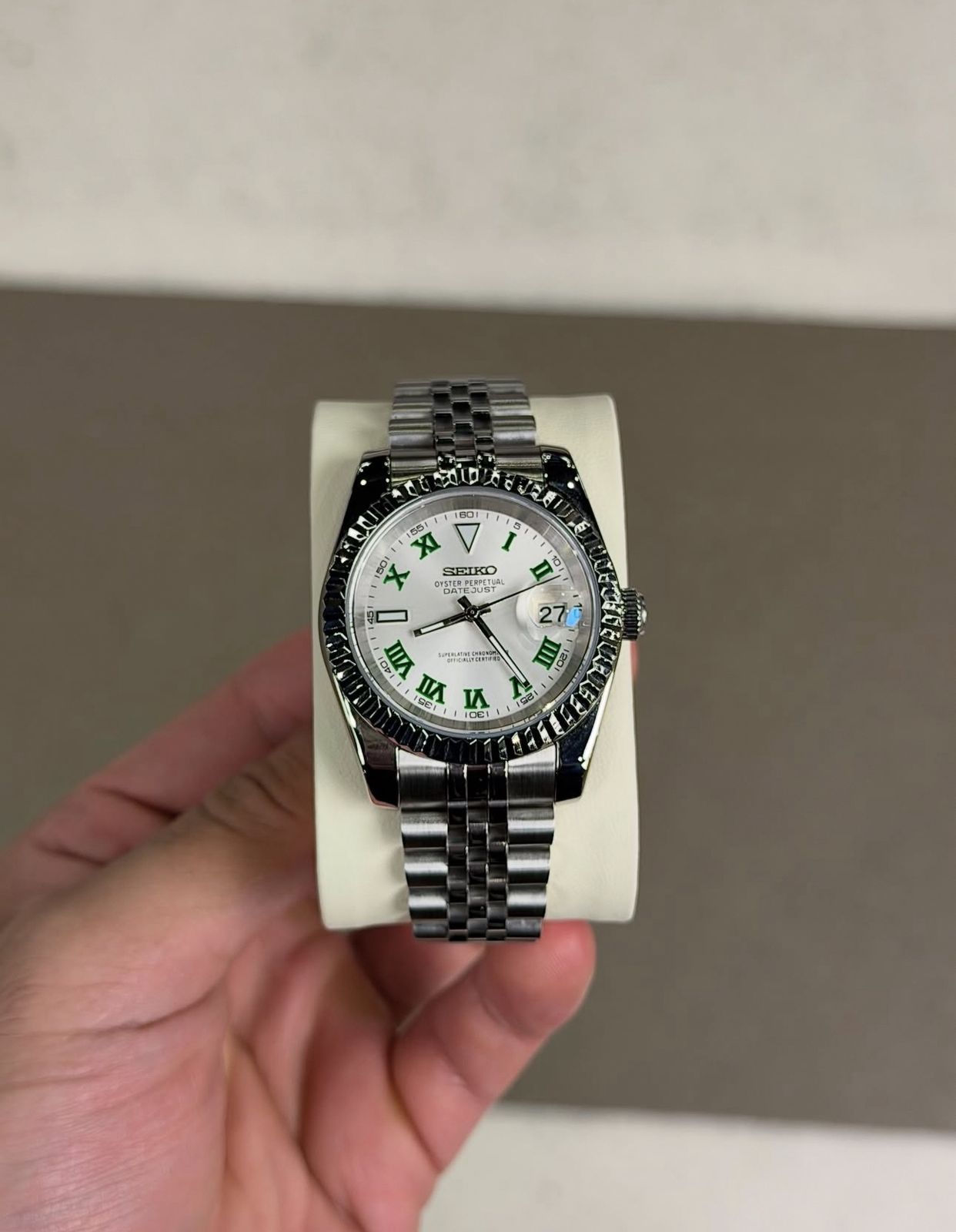 Seiko "Wimbledon" Datejust Style