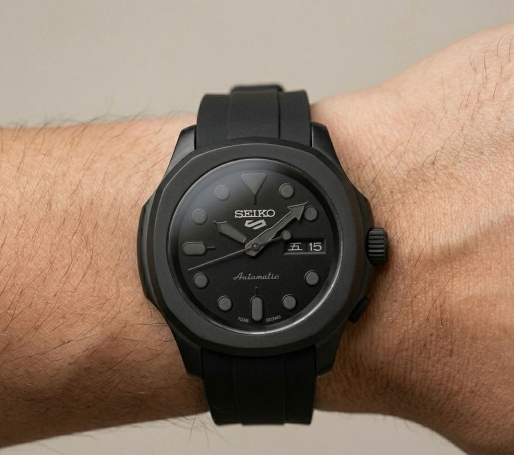 Seiko Black Stealth Watch