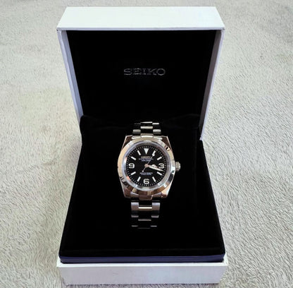 Seiko "Explorer" Stealth Heritage Tribute