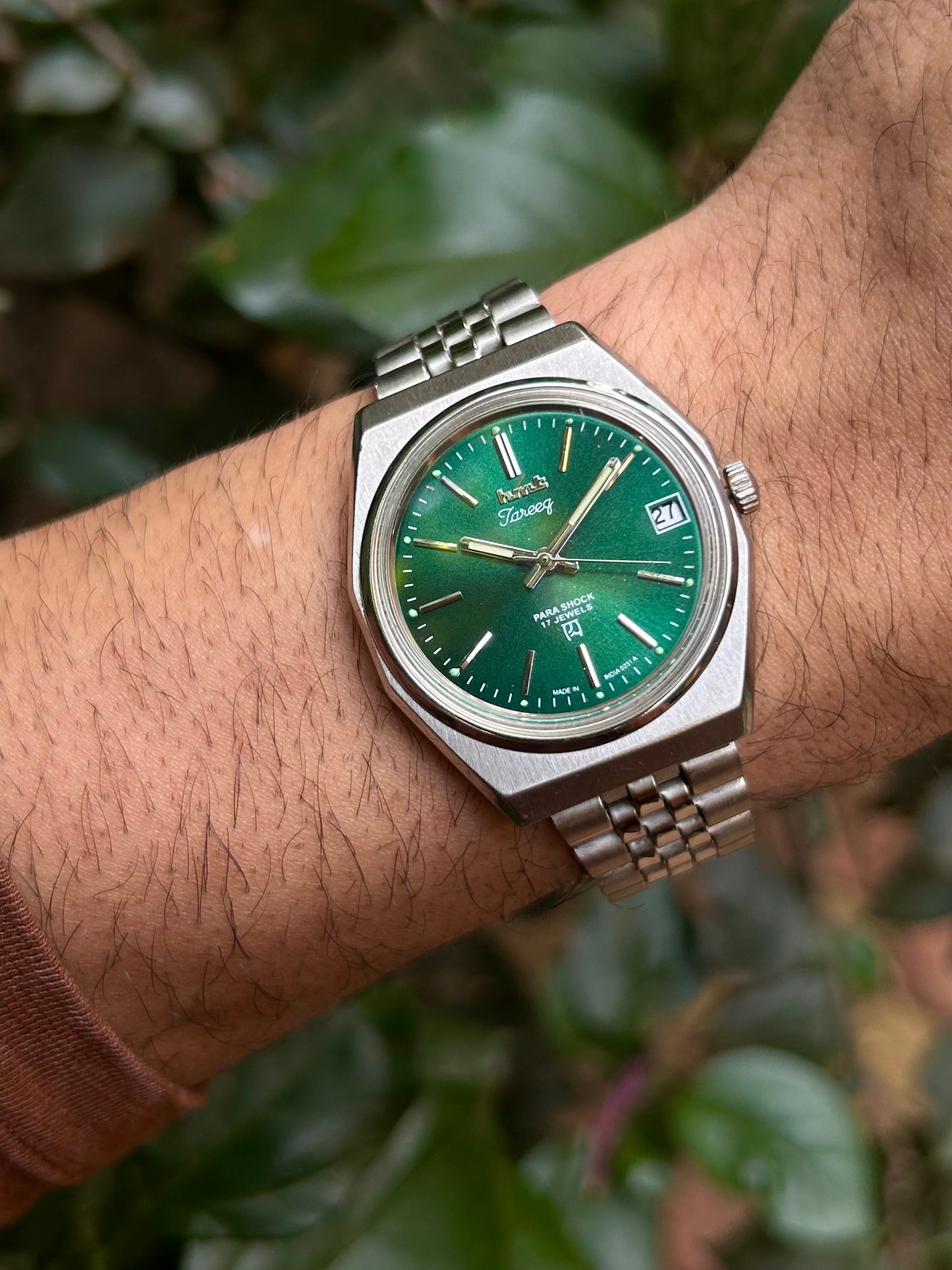HMT TAREEQ- LIZARD GREEN SUNRAY
