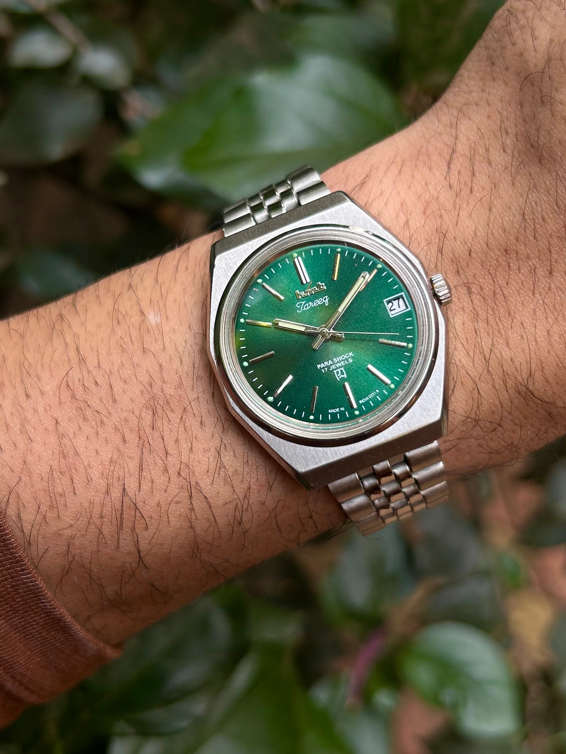 HMT TAREEQ- LIZARD GREEN SUNRAY