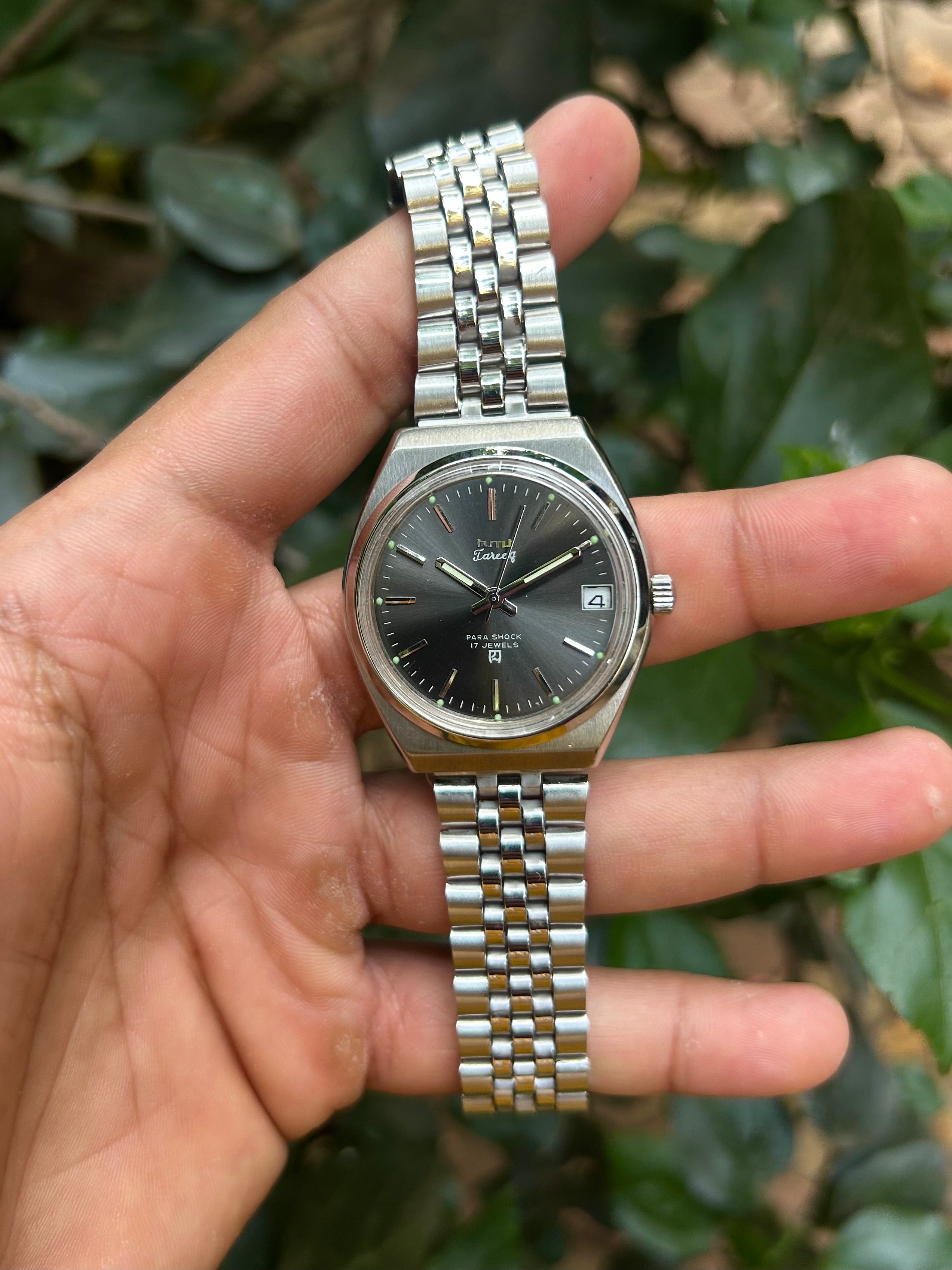 HMT TAREEQ- GREY SUNBURST