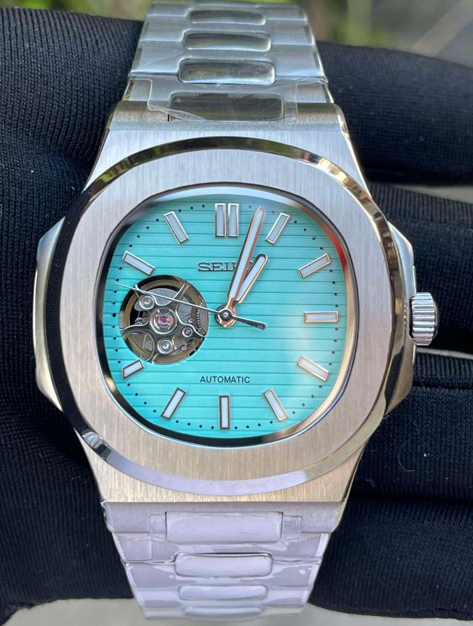 Seiko "Nautilus" Tiffany Open-Heart Edition