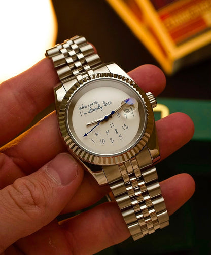 Seiko "Who Cares I'm Already Late" Style