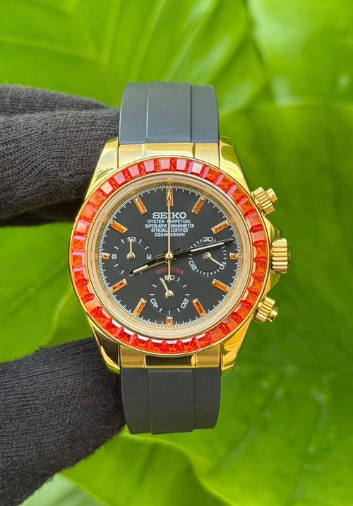 Seiko Daytona Imperial Ruby Mod