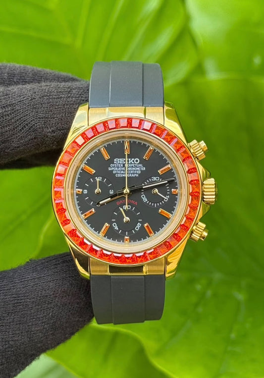 Seiko Daytona Imperial Ruby Mod
