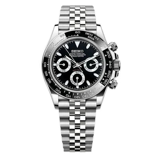 Daytona Seiko Custom Mod |  Black  Panda