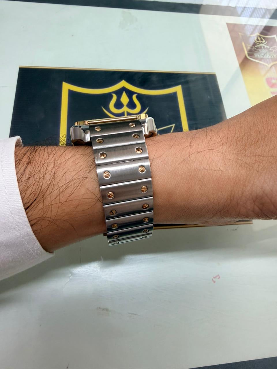 Santos Custom Seiko |  Gold  -  Silver