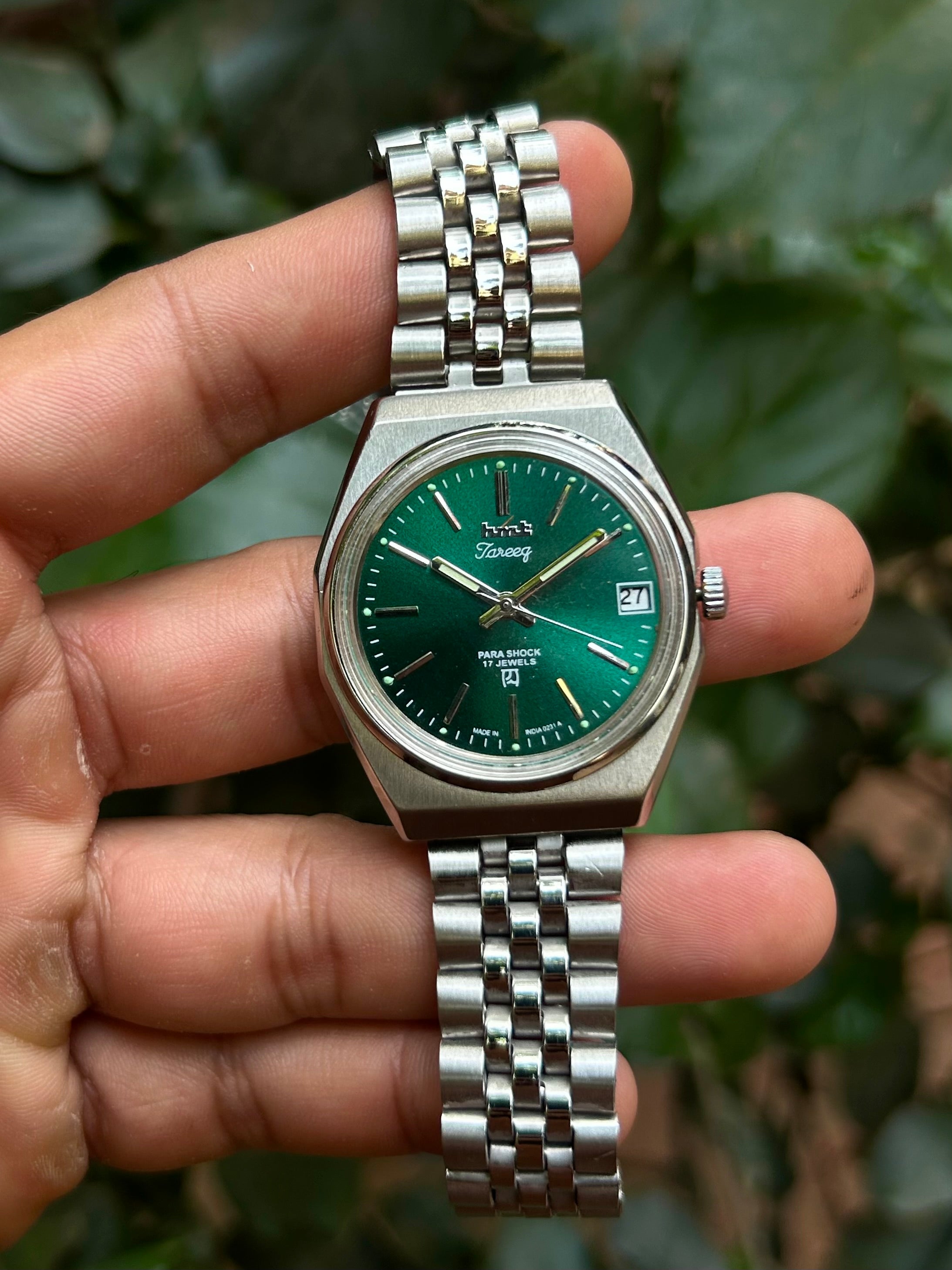 HMT TAREEQ- LIZARD GREEN SUNRAY