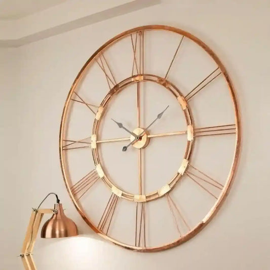Grand GOLDEN Wall Clock - 24 Inch