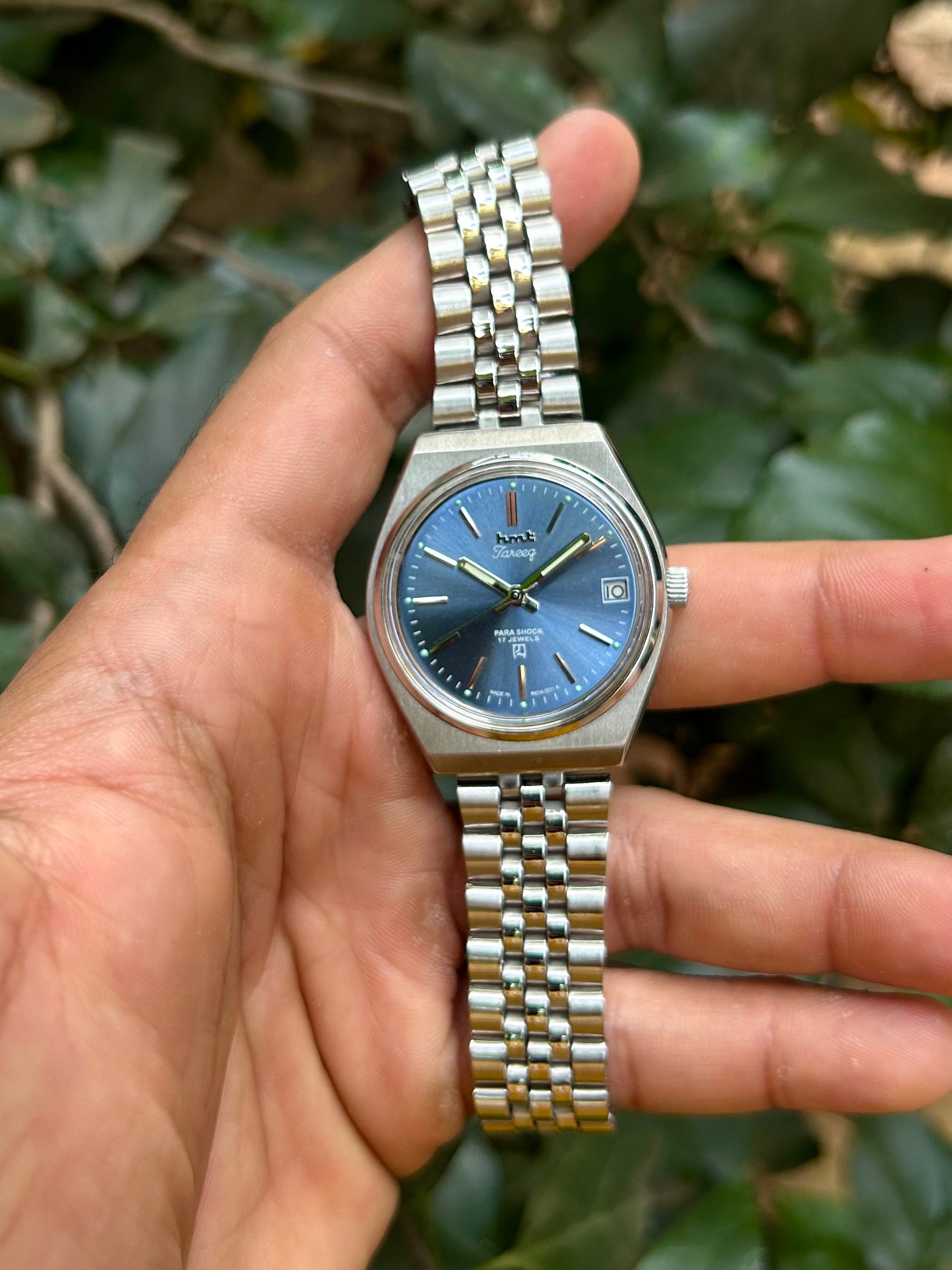 HMT TAREEQ- BLUE SUNBURST