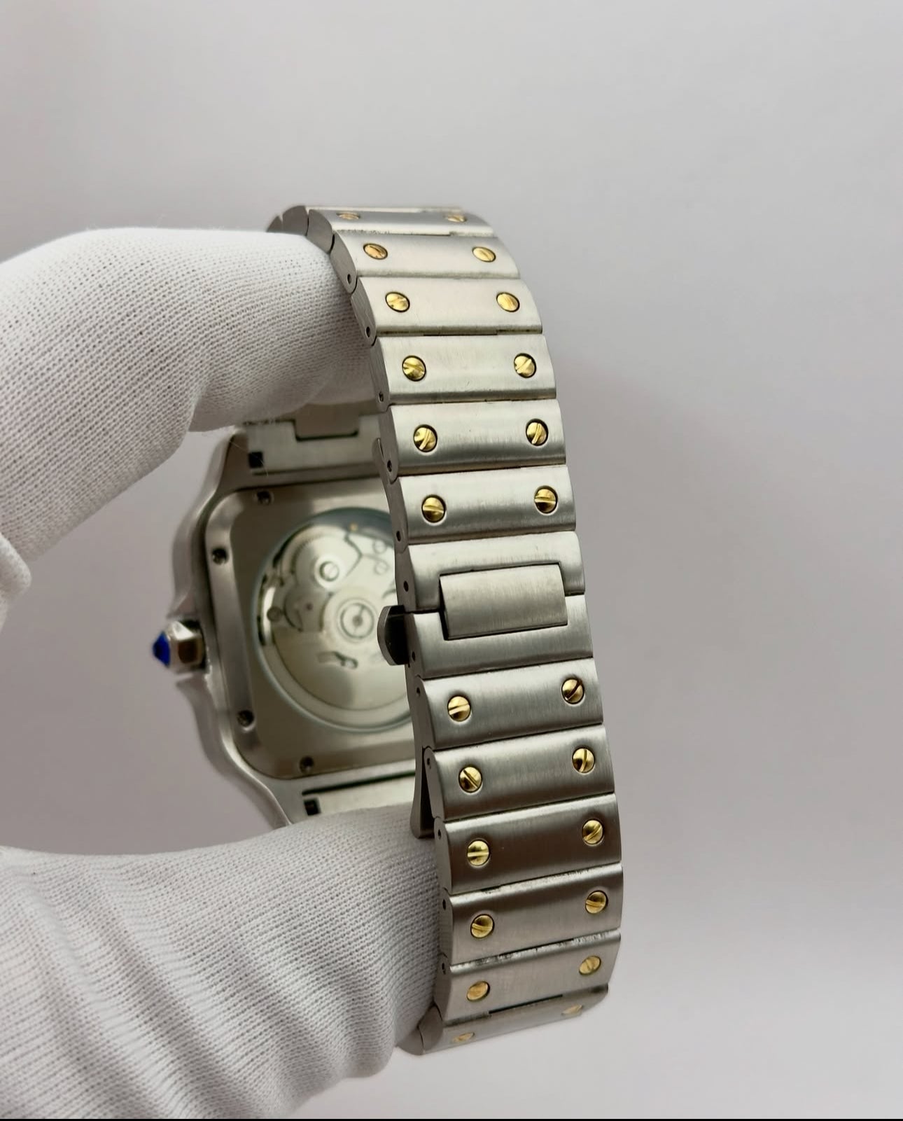 Santos Custom Seiko |  Gold  -  Silver