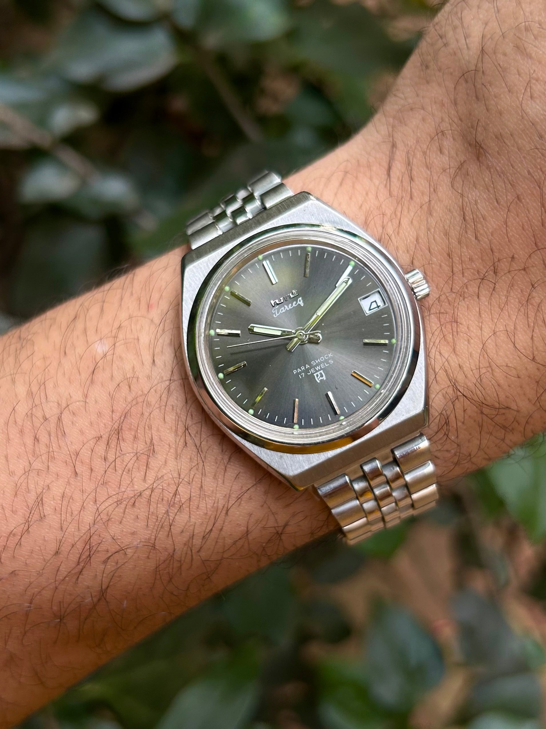 HMT TAREEQ- GREY SUNBURST