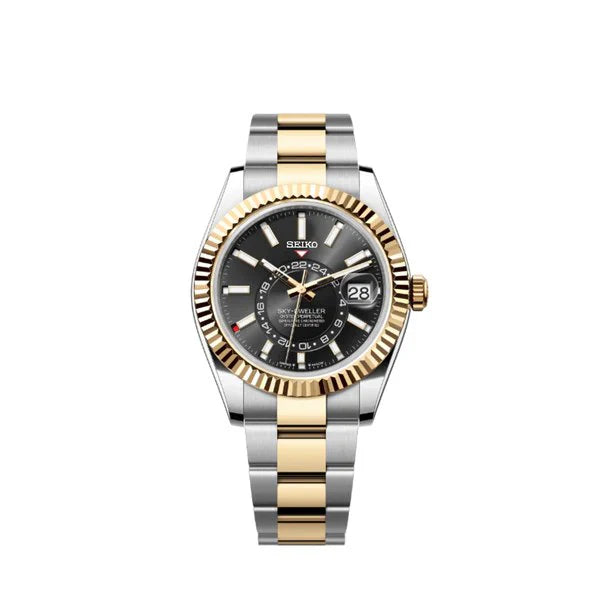 Seiko Datejust Sky Dweller Two Tone Black