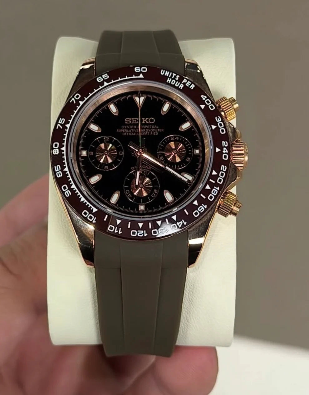 Seiko Daytona - "Caramel Mocha Brown" Edition