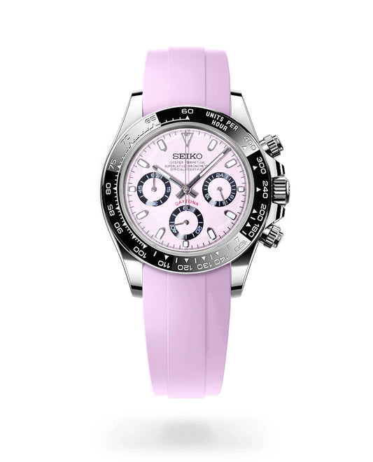 Seiko Mod: "Pink Panda" Chronograph