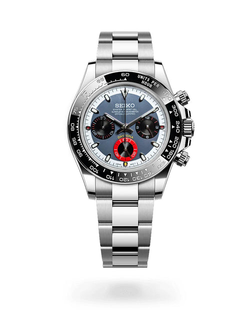 Seiko Mod: "Redline Racer" Daytona Homage