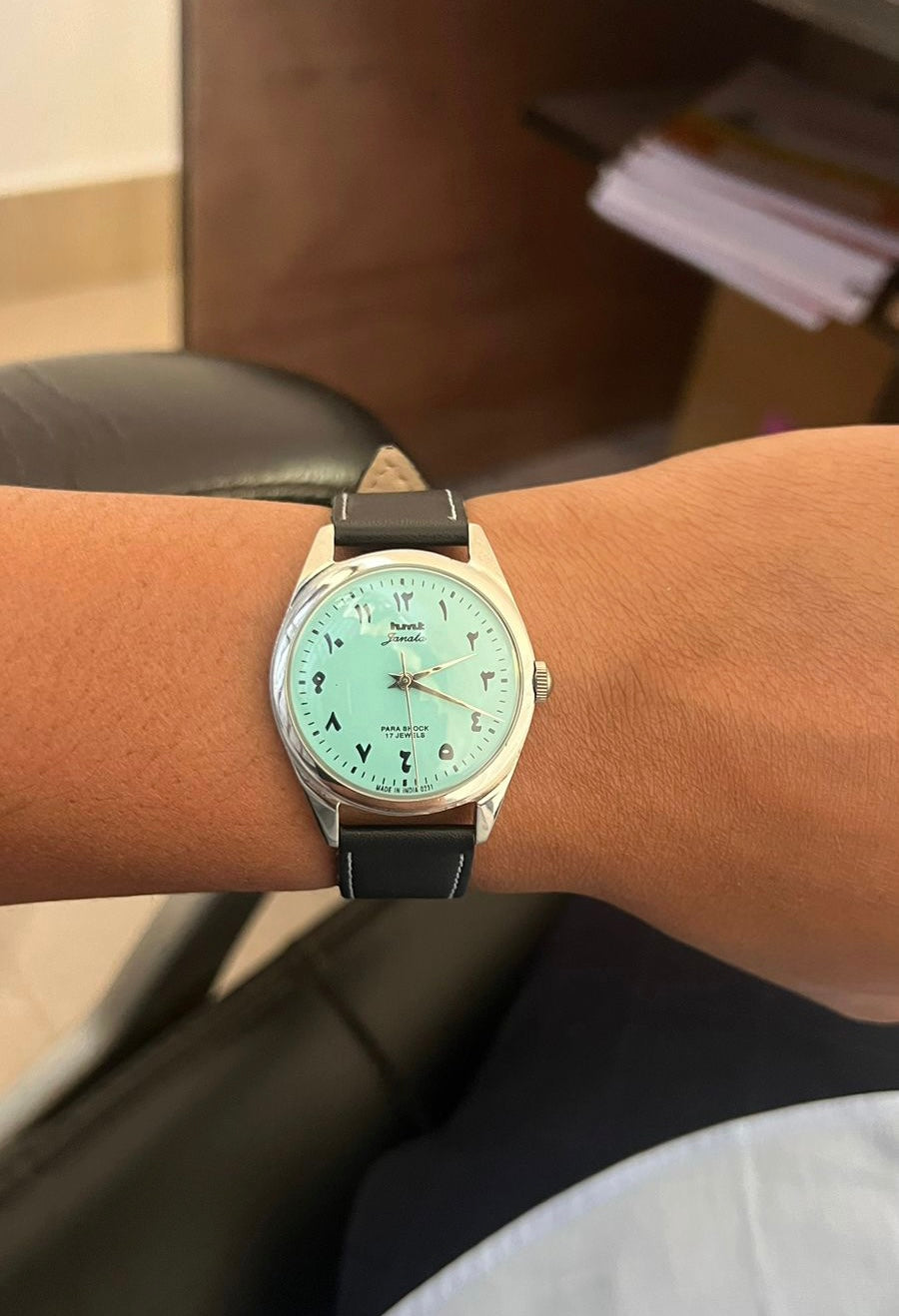 HMT Janata Arabic - Tiffany Blue