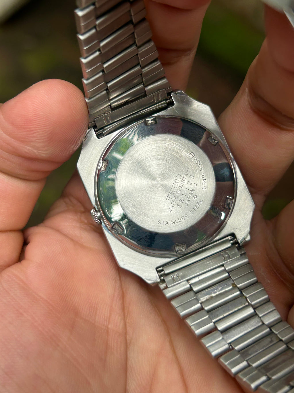 Super Rare) 1984 Seiko 5 TV Dial 23 Jewels (Pre Owned)