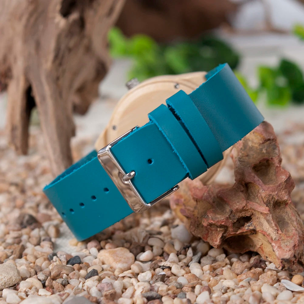 OEM Vintage Wood Watch Quartz Movement