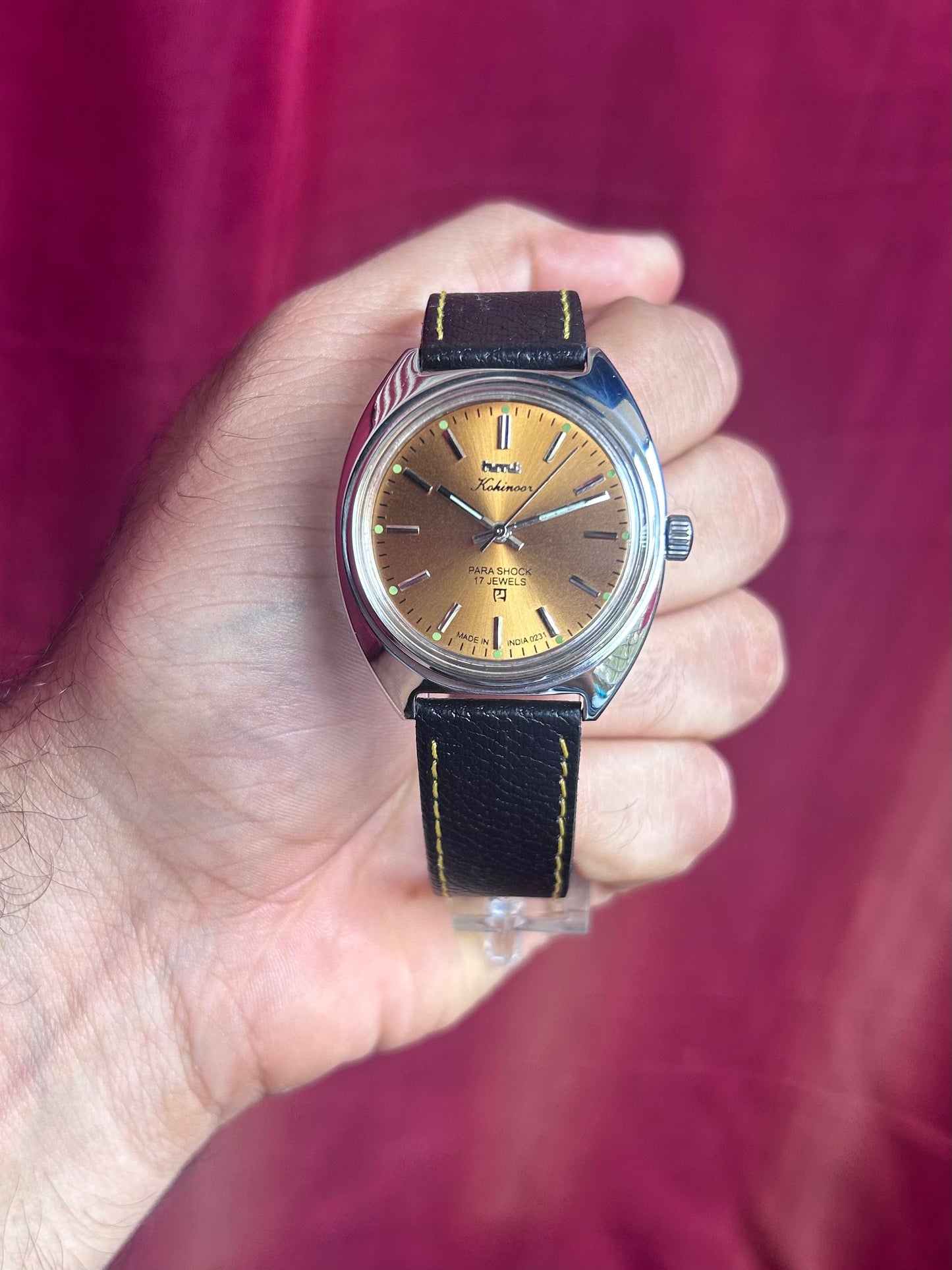 HMT Kohinoor Black Sunburst