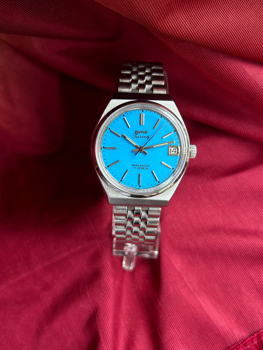 HMT Sky Blue Tareeq Handwinding Mod