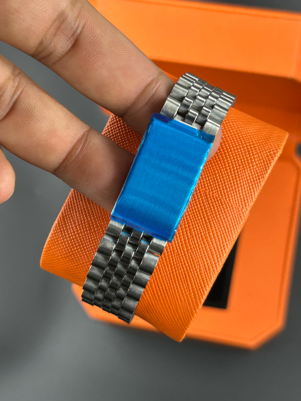 SEIKO 5 RAILWAY  SUNRAY- BLUE