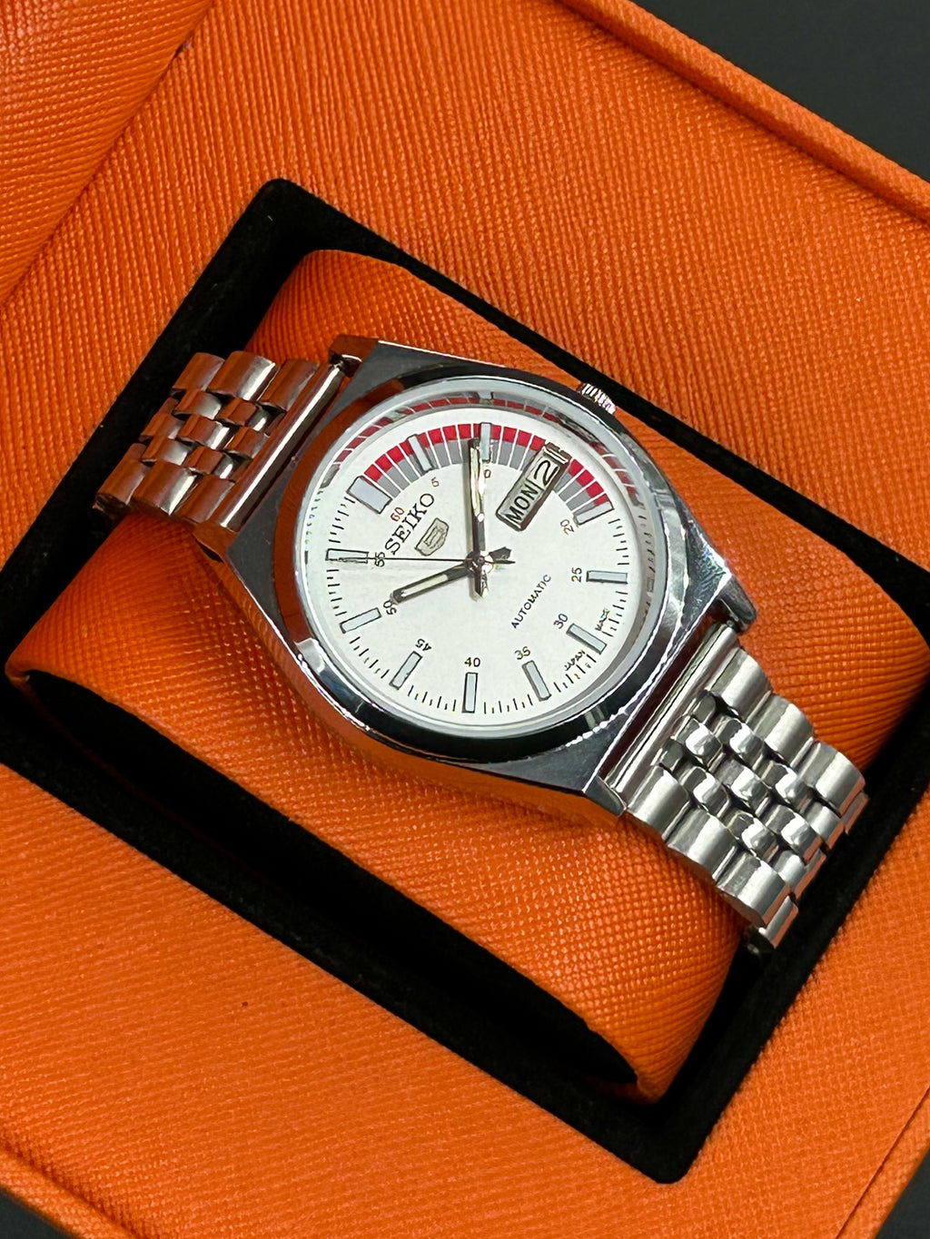 SEIKO 5 RAILWAY TIME - MATT