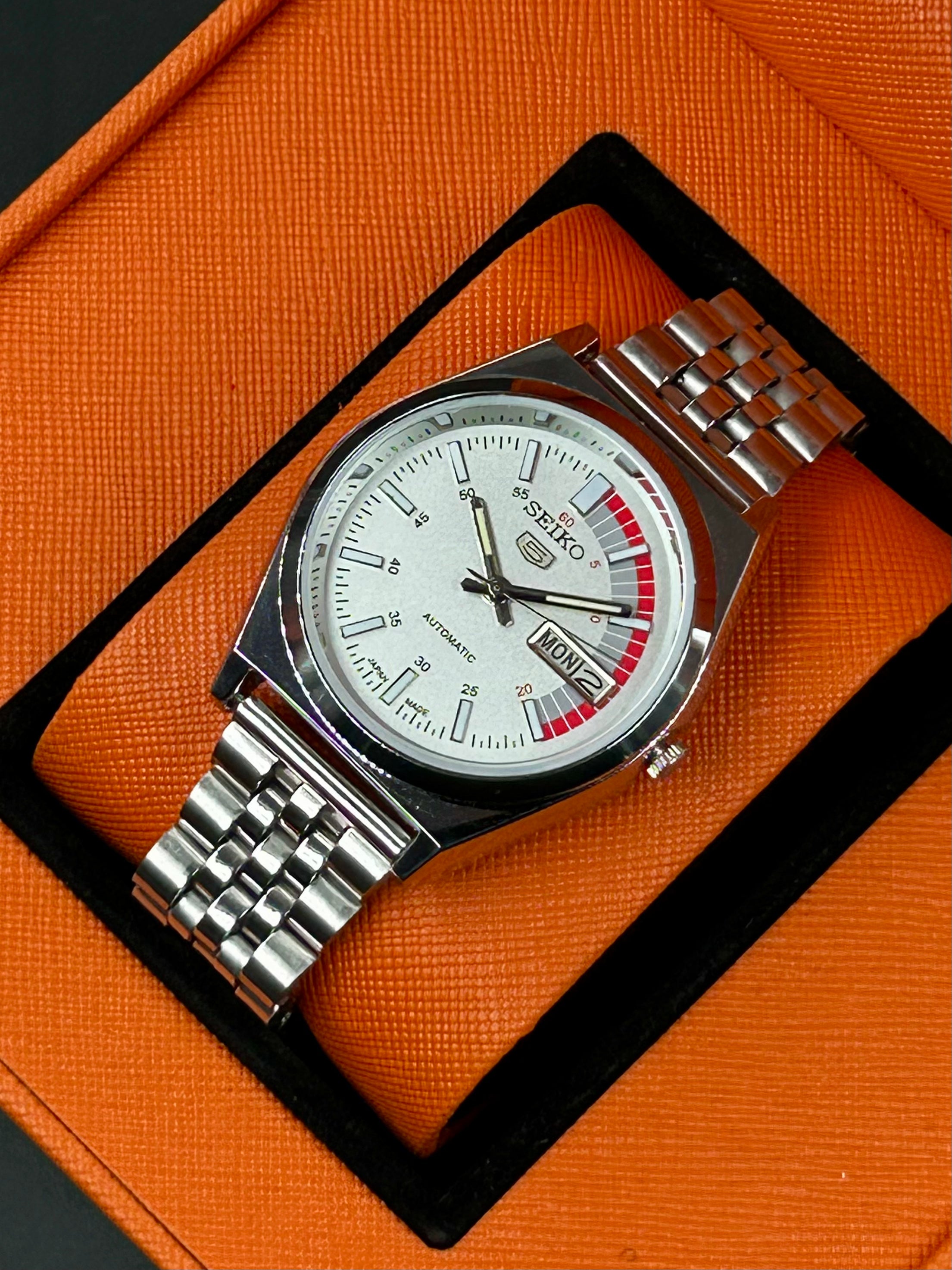 SEIKO 5 RAILWAY TIME - MATT