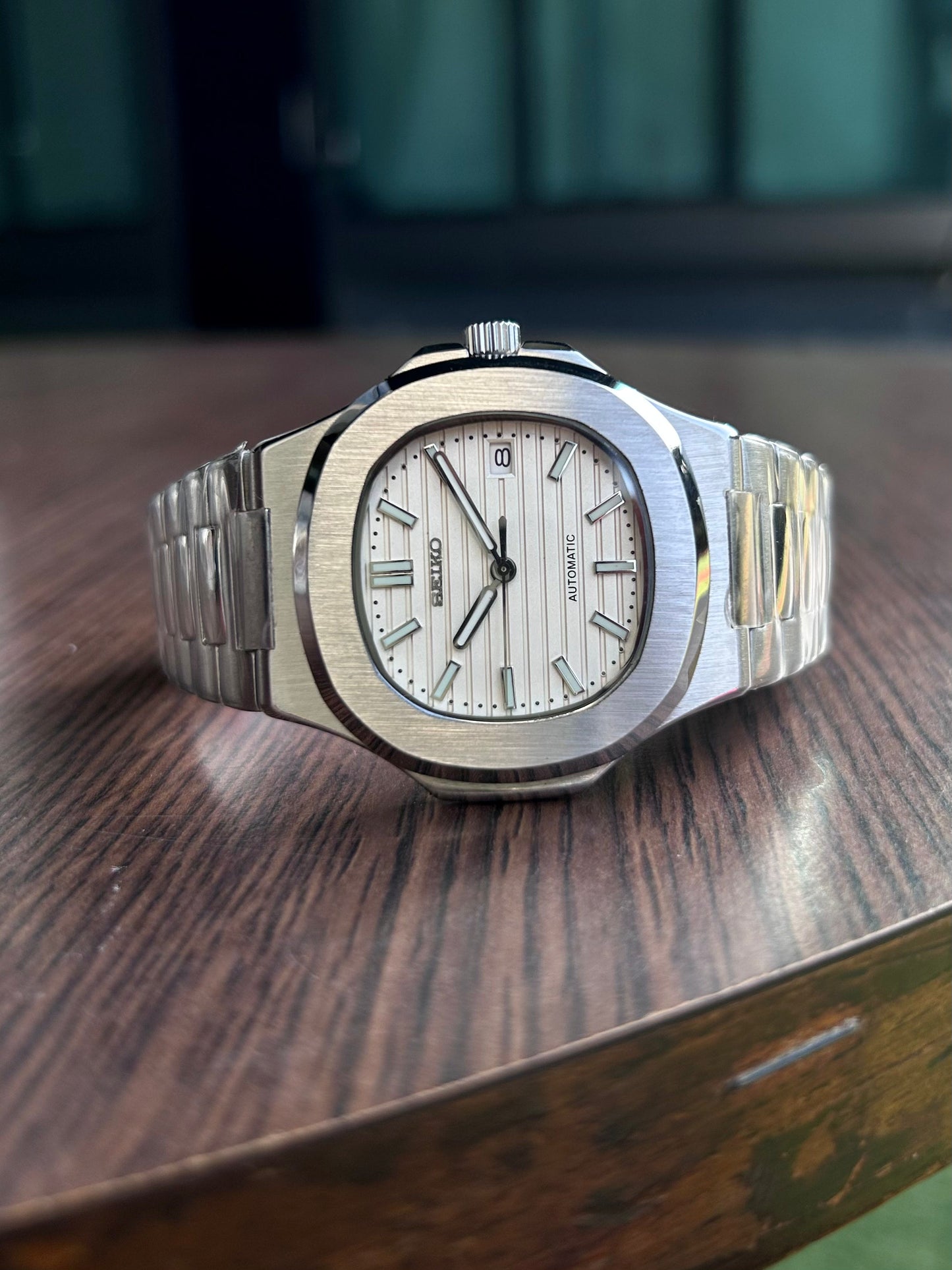 Seiko Nautilus Snowflakes Homage Mod